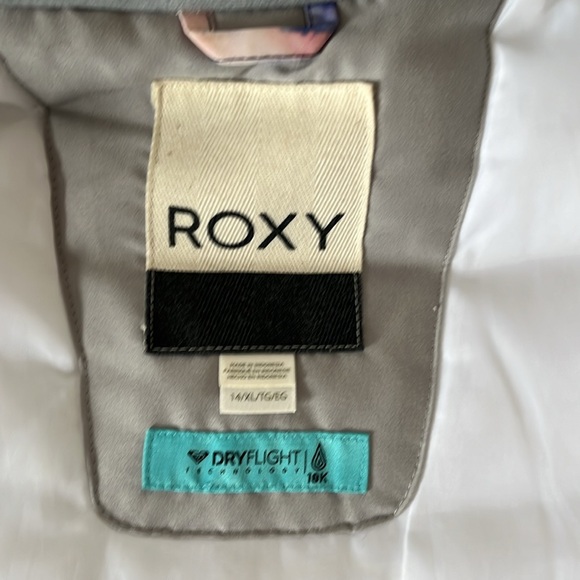 Girls Roxy winter coat - Picture 2 of 3